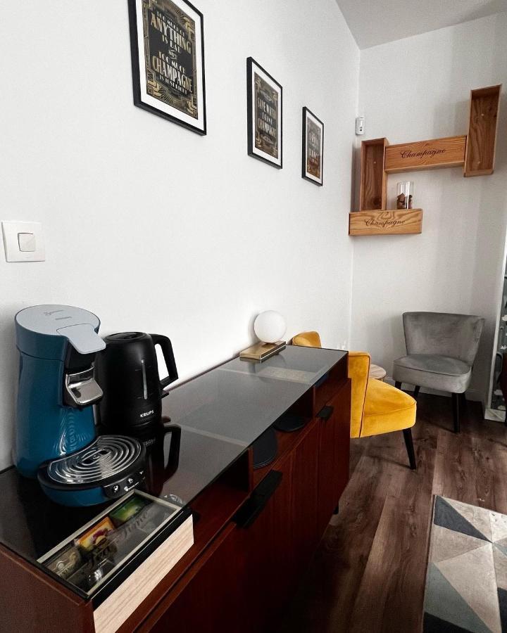 Epernay, Appartement Champagne Et Art Deco Exterior foto